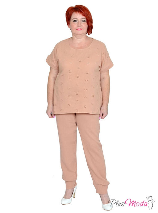 Брюки Модель №1235 размеры 44-84 - Plusmoda фото 3