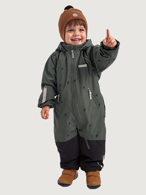 Комбинезон 8м0526 хаки/черный