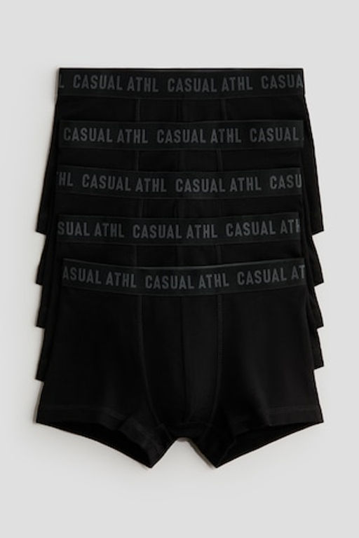 Pack de 5 calzoncillos trunk en algod?n - H&m фото 3