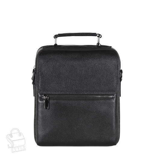 Сумка мужская кожаная 8221-5QH black Heanbag в Новосибирске