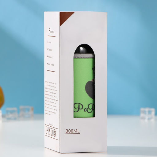 Бутылка для воды в чехле «Африка», 300 мл, h=17 см, цвета МИКС