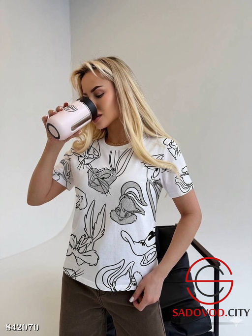 Футболка женская с принтом