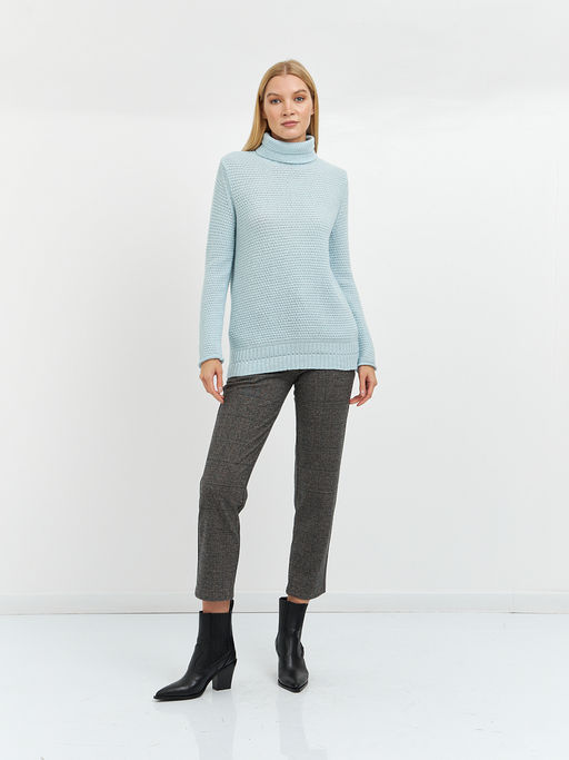 водолазка женская шерстяная прямого кроя - Glenfield фото 2