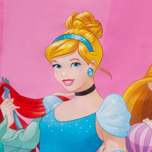 Пододеяльник детский Принцессы, 143х215 см, 100 % хлопок, поплин - Disney фото 2