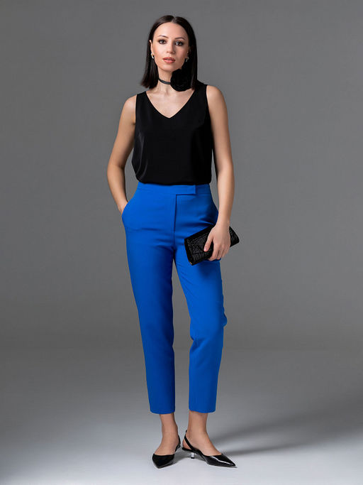 Брюки укороченные