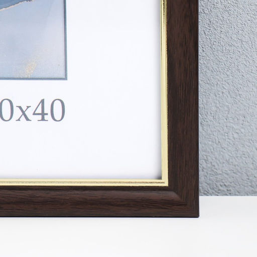 Фоторамка для фото 30×40 см Keep memories «Офис», пластик под венге, (пластиковый экран)