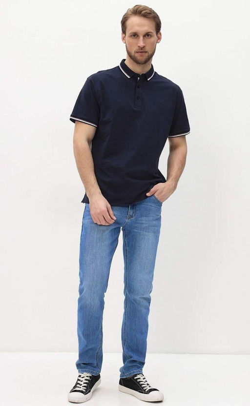 Джинсы F411-0178R l.blue - Fine joyce фото 3