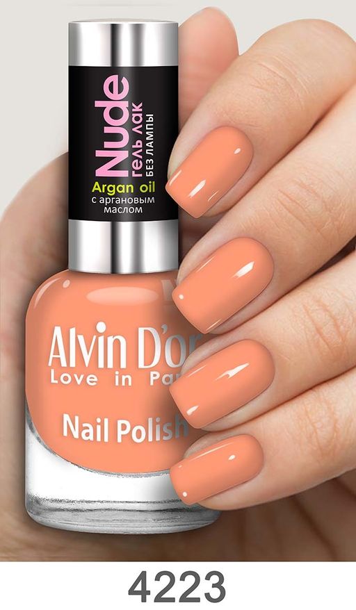 .Alvin Dor Лак Гель NUDE тон 4223 15мл