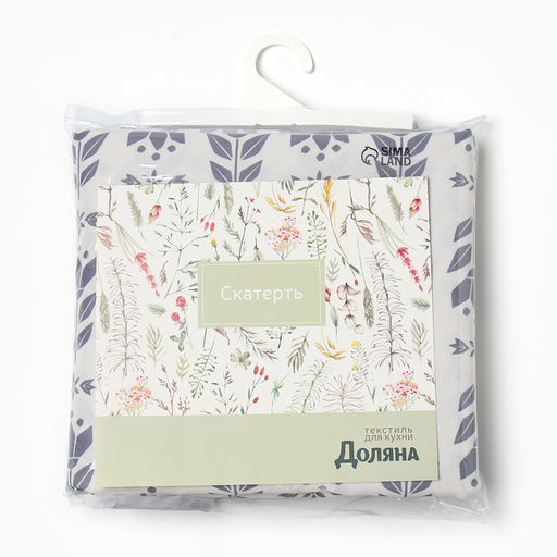 Скатерть Доляна Air flowers, размер 145?300 см