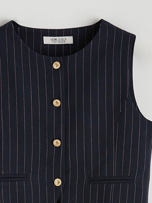 ?izgili K?z ?ocuk Klasik Yelek