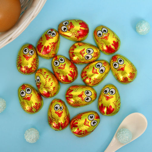 Шоколад молочный Only золотые пасхальные цыплята, 100 г - Simaland фото 2