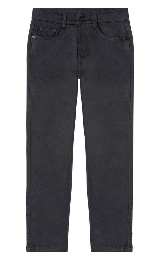 Брюки из твила для мальчика PEPPERTS узкий крой, синие  фото 3