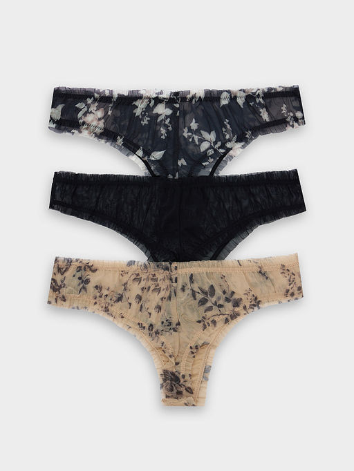 Трусы бразилиана женские в наборе, 3 шт - Mark formelle фото 10