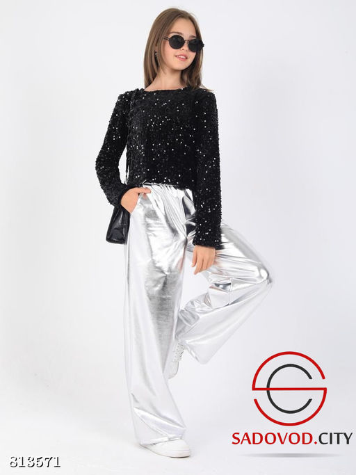 Костюм для девочки с пайетками - Bruno фото 2