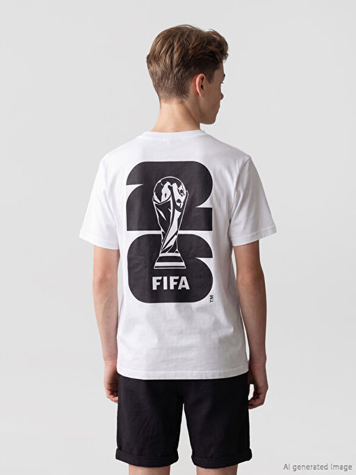 F?fa 2026 D?nya Kupas? Bask?l? Erkek ?ocuk Ti??rt