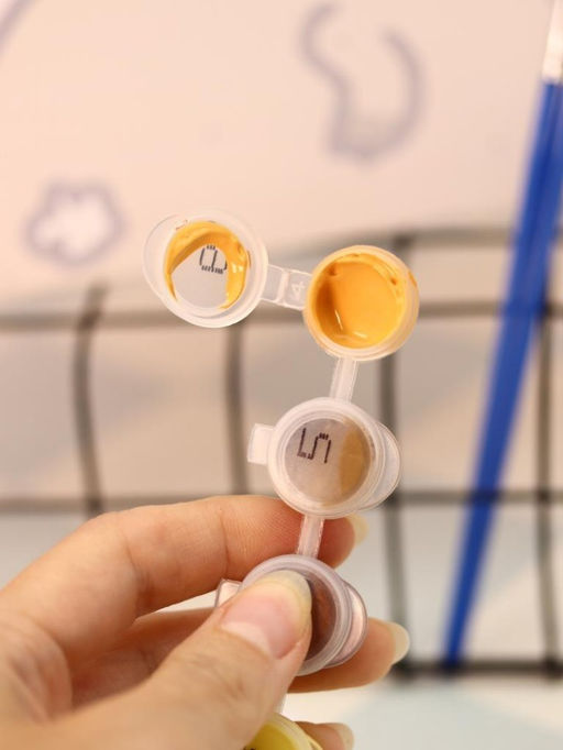 Картина по номерам на подрамнике Draw Me! Capybara and ducks, (20*20 см)