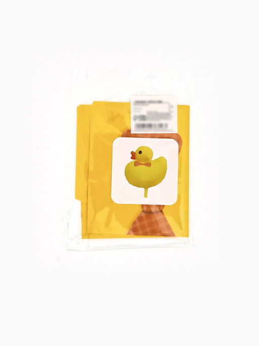 Цена за 2 шт. Воздушный шар фольгированный 26" "Уточка" цвет желтый