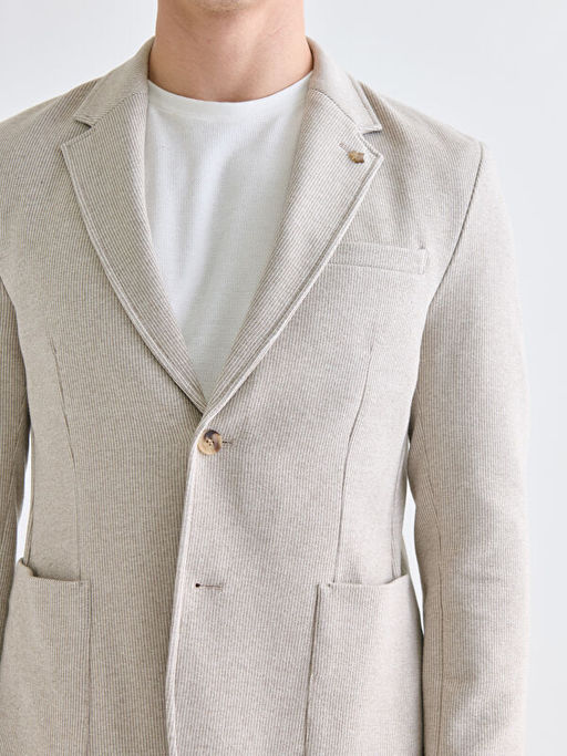Standart Kal?p Erkek Blazer Ceket