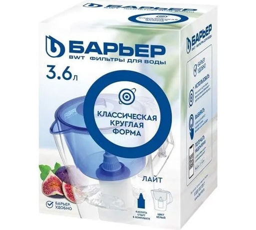 Фильтр Барьер-Лайт (кувшин 3/3,6 л, воронка 1,5л) - Полимербыт фото 4