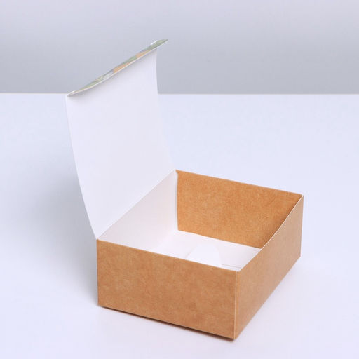 Цена за 2 шт. Коробка подарочная сборная, упаковка, «Цветы», 12×10×5 см