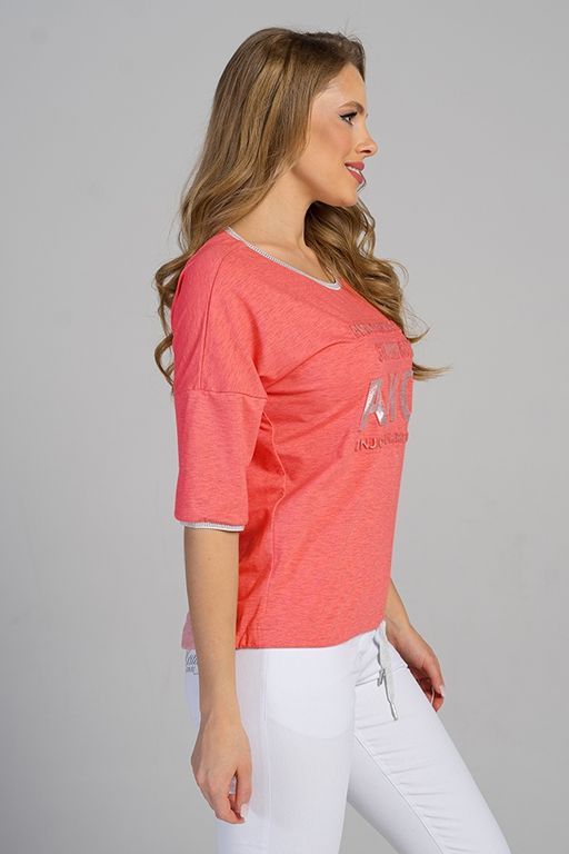 Футболка м-443 коралл - А+б коллекция фото 3