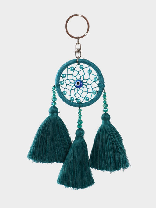 Брелок «Ловец снов», 17 см, бирюзовый