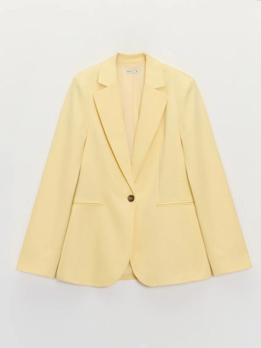 Однобортный жакет из тенселя ZR2605022506-9 / Zarina