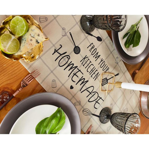 Дорожка Этель Homemade 30*70 см, 100% хлопок, саржа 190 г/м2  фото 7