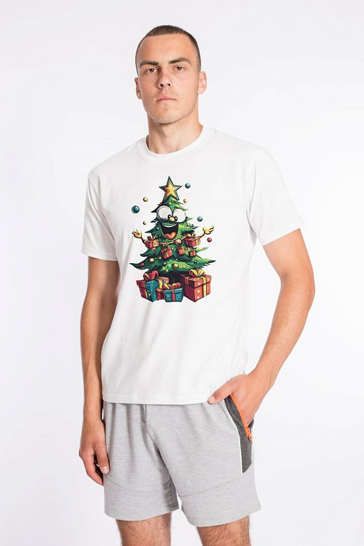 Футболка М125130Пб белый - Елена фото 3