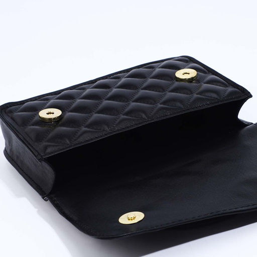 Сумка-мессенджер на магнитах, цвет чёрный - Simaland фото 9