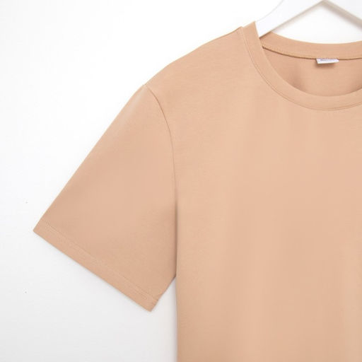 Футболка мужская MINAKU: Basic line MAN бежевая, размер 56