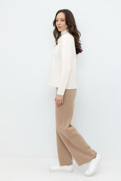 ЕВ 416/24ш/бежевый брюки жен - Very neat фото 3