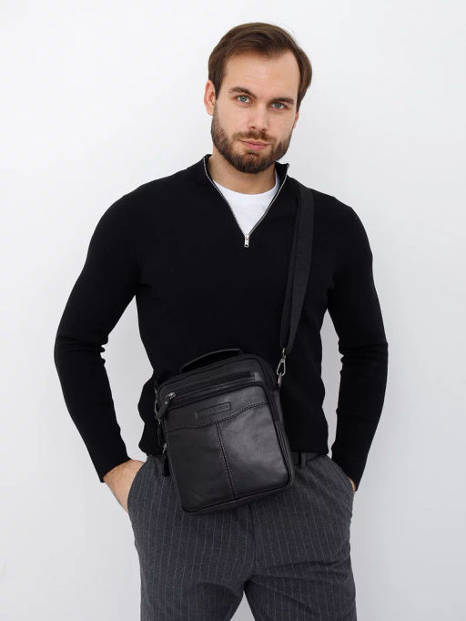 Сумка 19130-1AM black Allan Marco