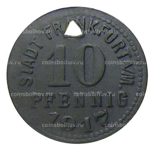 10 пфеннигов 1917 года Германия  Нотгельд  Франкфурт на Майне