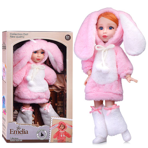 Кукла "Милана" в костюме зайчика, в коробке