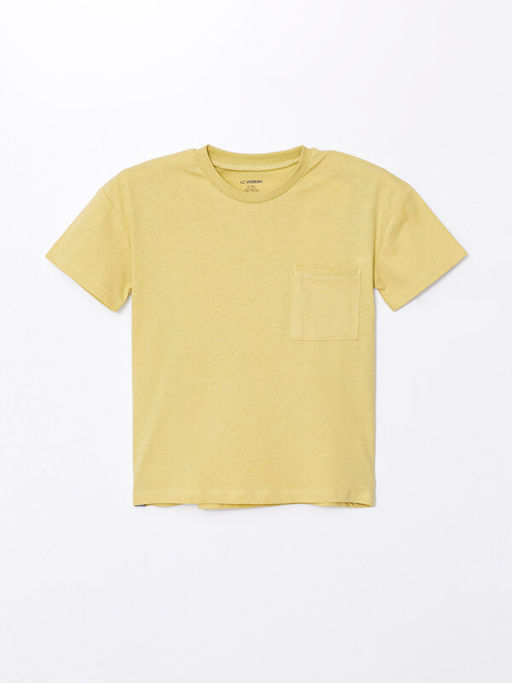 Bisiklet Yaka K?sa Kollu Bask?l? Erkek Bebek Ti??rt 2li - Waikiki фото 2