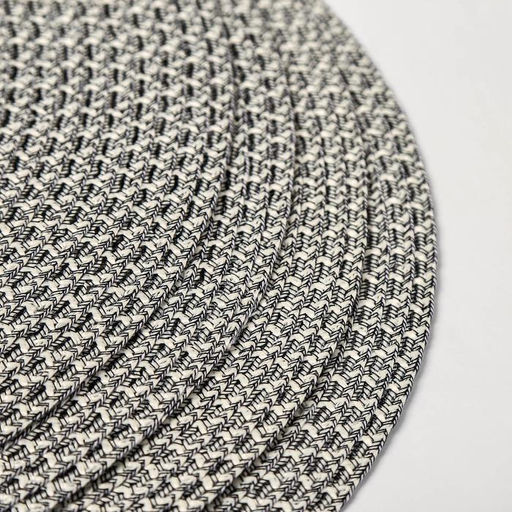 Набор салфеток сервировочных на стол Доляна Рэй, 4 шт, d=38 см, цвет серый  фото 4