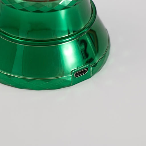 Лава лампа Елка LED 3хААА, USB зеленый 6.5?6.5?23.7 см