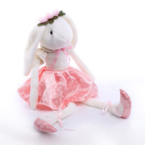 Мягкая игрушка Зайка, белая - Simaland фото 2