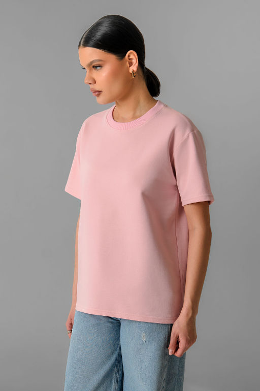 Арт. 3-304/2 Футболка женская 44-52 Цвет:розовый