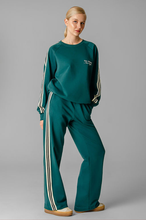 Арт. 2544   Костюм женский с брюками 44-52 (5 шт) Цвет:изумруд