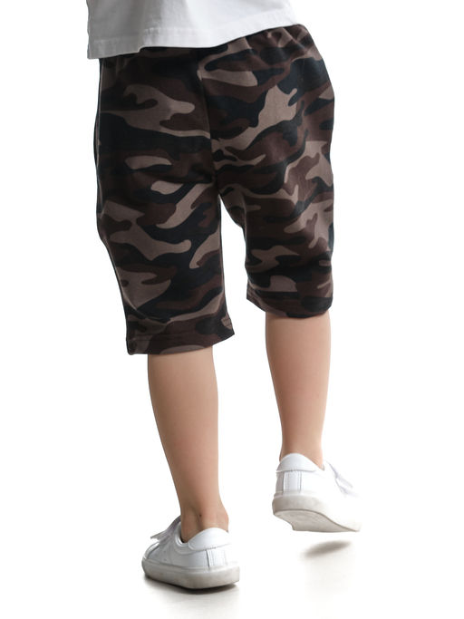 Шорты для мальчика длинные спортивная UD 7867 камуфляж - Mini maxi фото 3
