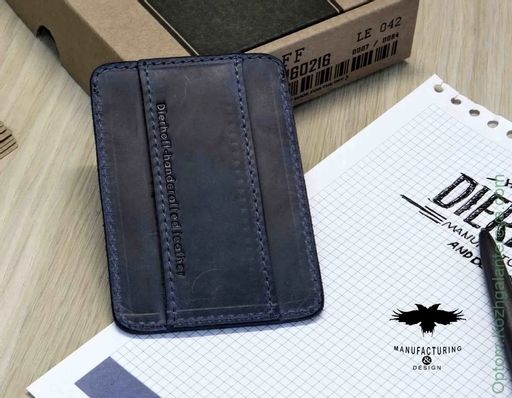 Визитница мужская кожаная Dierhoff Д 6010-912 - Sergio valentini фото 4