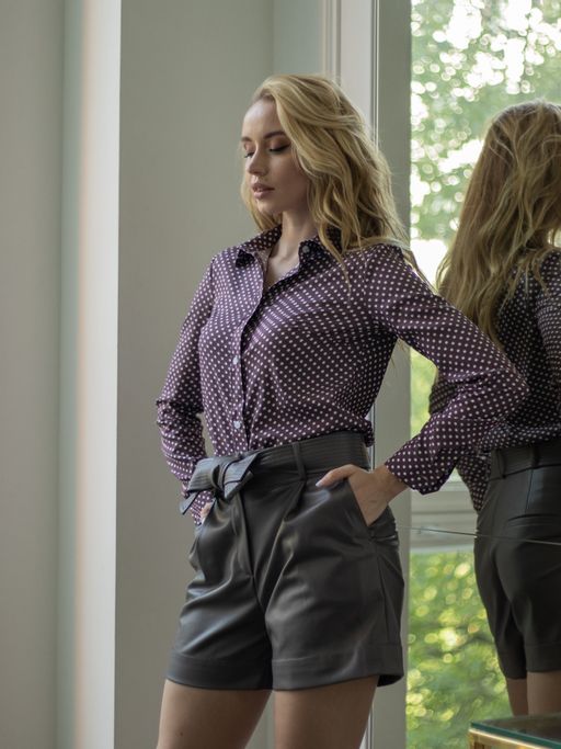 шорты ИМИТАЦИЯ КОЖИ ТМ ТРиКА 4439-0614  фото 6