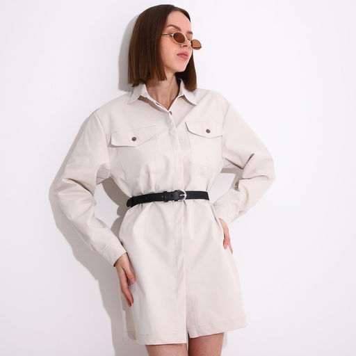 Ремень женский, ширина 2,5 см, винт, пряжка метал, цвет чёрный - Simaland фото 3