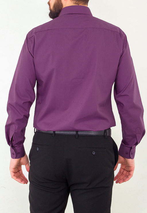 Сорочка мужская длинный рукав GREG 730/139/PL/Z  фото 3