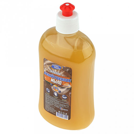 Мыло хозяйственное жидкое Clean Room 0,5л (Россия) - Домашняя мода фото 2