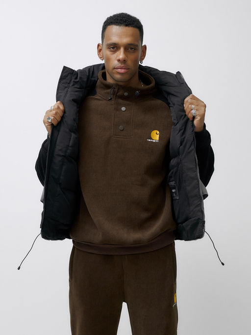 Жилет мужской утепленный спортивный серого цвета 15323Sr - Mtforce фото 17