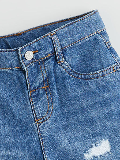 Beli Lastikli Basic Erkek ?ocuk Jean ?ort