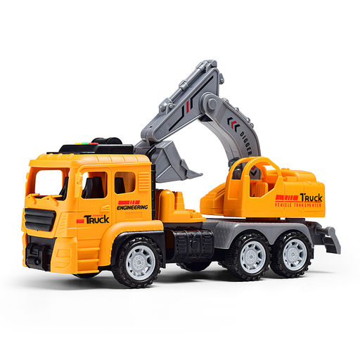 Машина "Автоэкскаватор" (свет, звук) в коробке